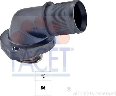 FACET 7.8308 - Termostato, Refrigerante www.autoricambi360.it