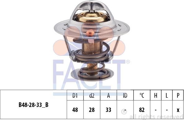 FACET 7.8319S - Termostato, Refrigerante www.autoricambi360.it