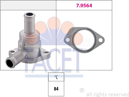 FACET 7.8311 - Termostato, Refrigerante www.autoricambi360.it