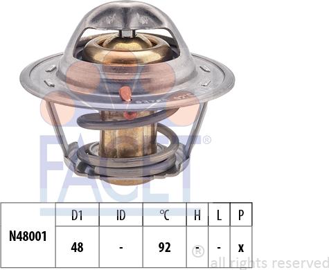 FACET 7.8376S - Termostato, Refrigerante www.autoricambi360.it