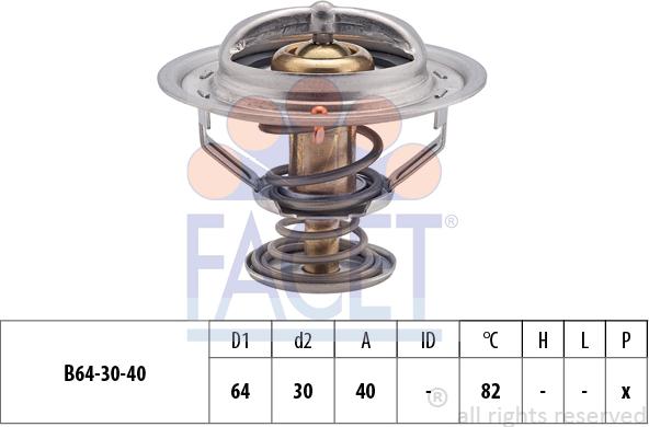 FACET 7.8370S - Termostato, Refrigerante www.autoricambi360.it