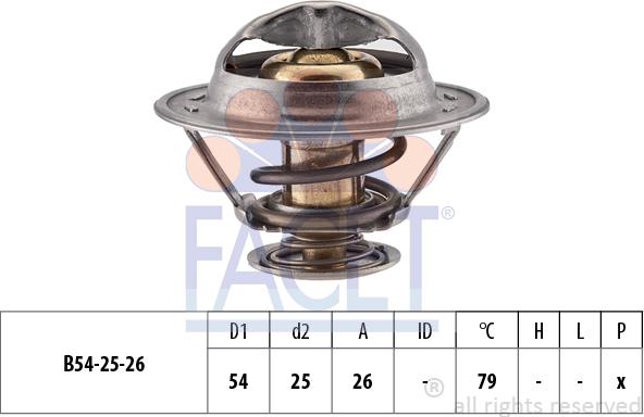 FACET 7.8299S - Termostato, Refrigerante www.autoricambi360.it