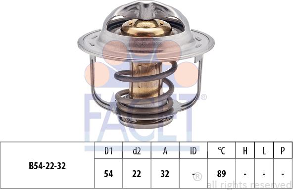 FACET 7.8298S - Termostato, Refrigerante www.autoricambi360.it