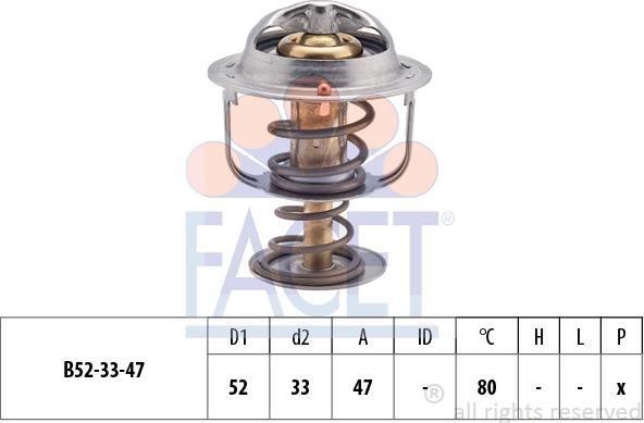 FACET 7.8205S - Termostato, Refrigerante www.autoricambi360.it