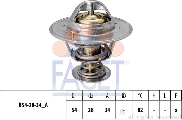 FACET 7.8218S - Termostato, Refrigerante www.autoricambi360.it