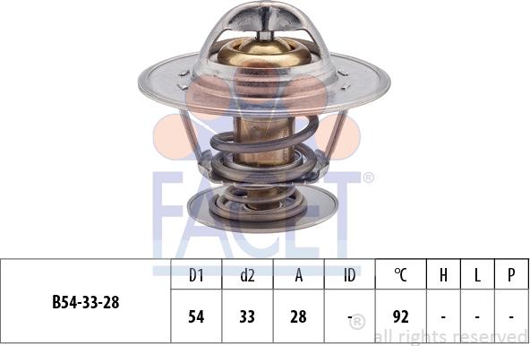 FACET 7.8213S - Termostato, Refrigerante www.autoricambi360.it