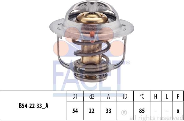 FACET 7.8224S - Termostato, Refrigerante www.autoricambi360.it