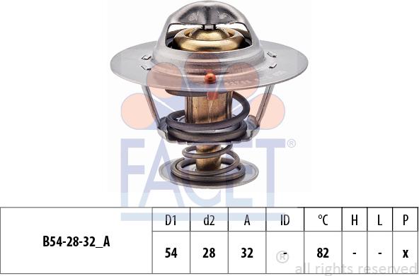 FACET 7.8276S - Termostato, Refrigerante www.autoricambi360.it