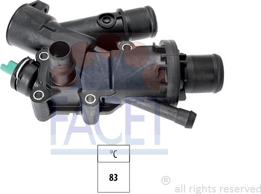 FACET 7.8790 - Termostato, Refrigerante www.autoricambi360.it
