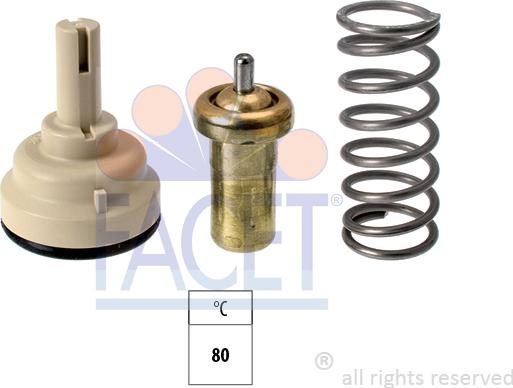 FACET 7.8793S - Termostato, Refrigerante www.autoricambi360.it