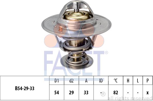 FACET 7.8797S - Termostato, Refrigerante www.autoricambi360.it