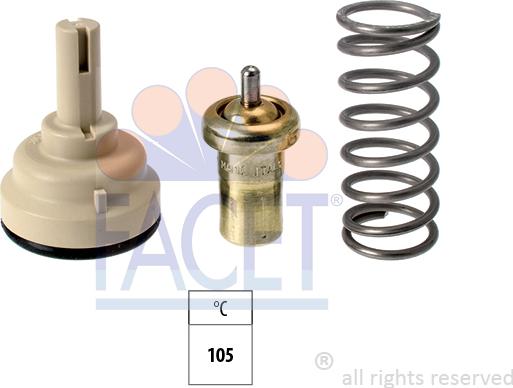 FACET 7.8744S - Termostato, Refrigerante www.autoricambi360.it