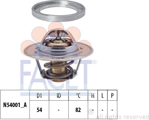 FACET 7.8740S - Termostato, Refrigerante www.autoricambi360.it