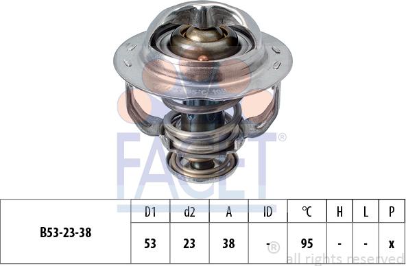 FACET 7.8742S - Termostato, Refrigerante www.autoricambi360.it