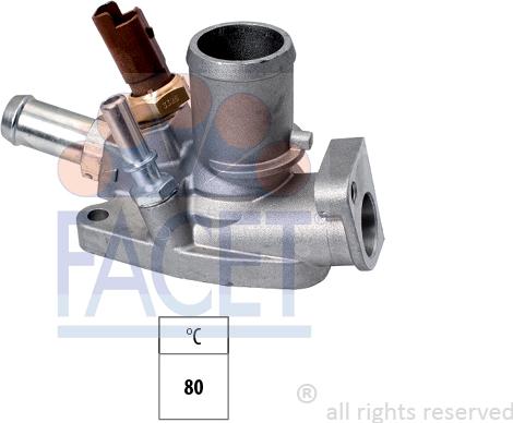 FACET 7.8758 - Termostato, Refrigerante www.autoricambi360.it