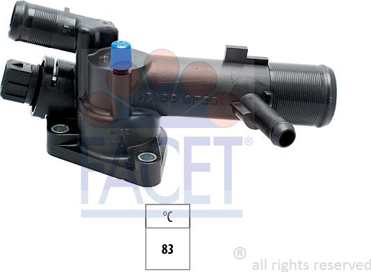 FACET 7.8700 - Termostato, Refrigerante www.autoricambi360.it