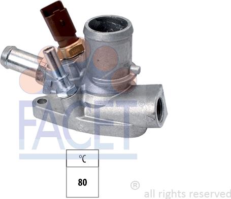 FACET 7.8701 - Termostato, Refrigerante www.autoricambi360.it