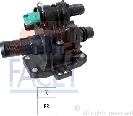 FACET 7.8708 - Termostato, Refrigerante www.autoricambi360.it