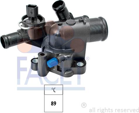 FACET 7.8719 - Termostato, Refrigerante www.autoricambi360.it