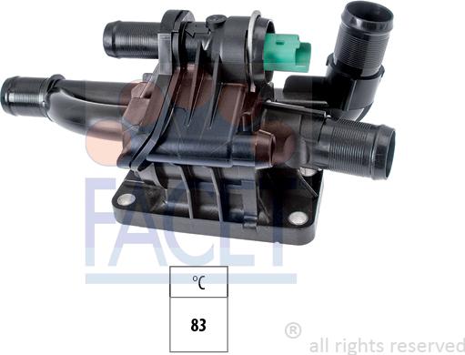 FACET 7.8734 - Termostato, Refrigerante www.autoricambi360.it