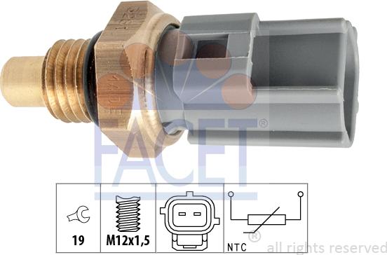 FACET 7.3281 - Sensore, Temperatura carburante www.autoricambi360.it