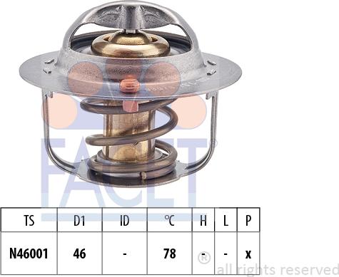 FACET 7.7994S - Termostato, Refrigerante www.autoricambi360.it