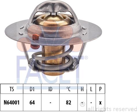 FACET 7.7992S - Termostato, Refrigerante www.autoricambi360.it