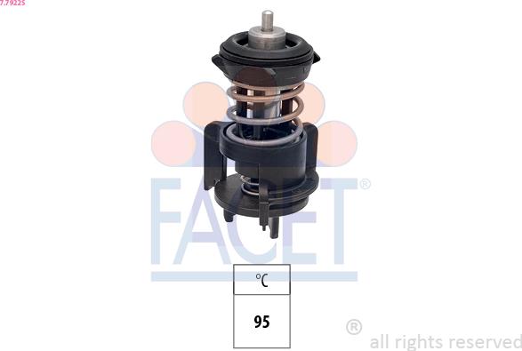 FACET 7.7922S - Termostato, Refrigerante www.autoricambi360.it