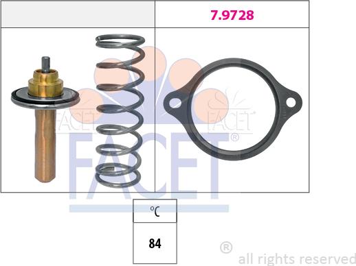 FACET 7.7971 - Termostato, Refrigerante www.autoricambi360.it