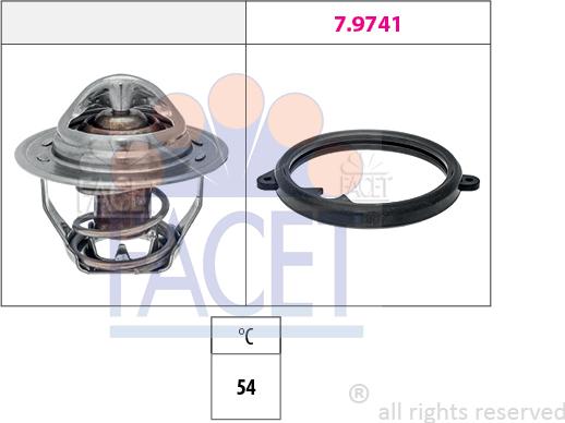 FACET 7.7972 - Termostato, Refrigerante www.autoricambi360.it