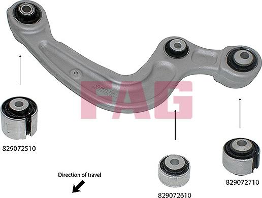FAG 829 0725 10 - Supporto, Braccio oscillante www.autoricambi360.it
