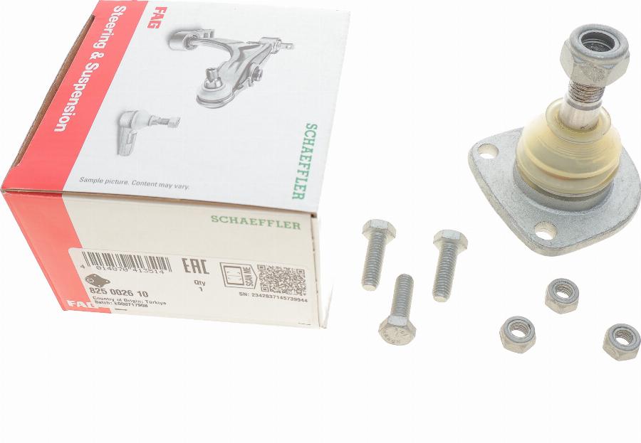 FAG 825 0026 10 - Giunto di supporto / guida www.autoricambi360.it