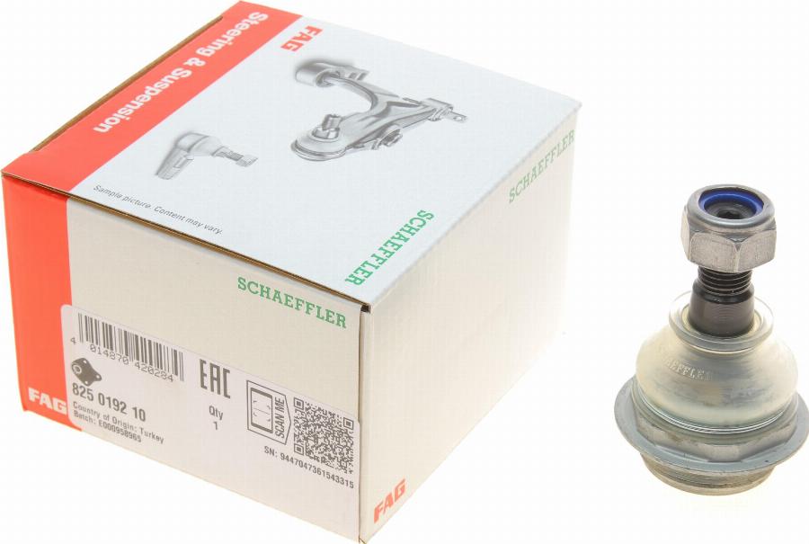 FAG 825 0192 10 - Giunto di supporto / guida www.autoricambi360.it