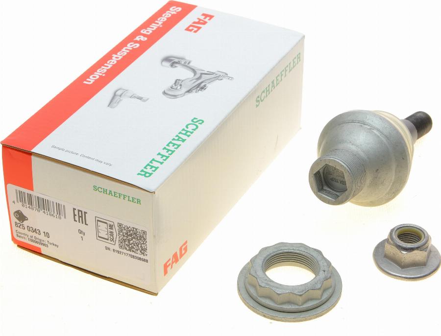 FAG 825 0343 10 - Giunto di supporto / guida www.autoricambi360.it