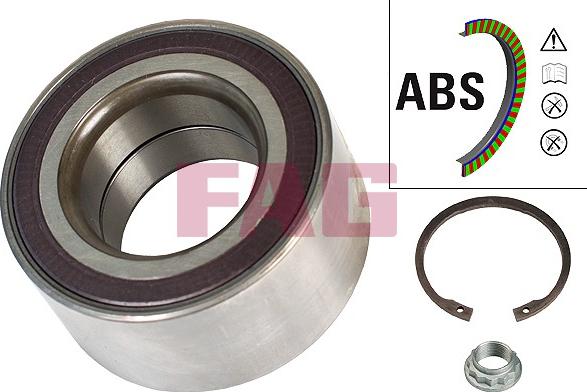 FAG 713 6495 80 - Kit cuscinetto ruota www.autoricambi360.it