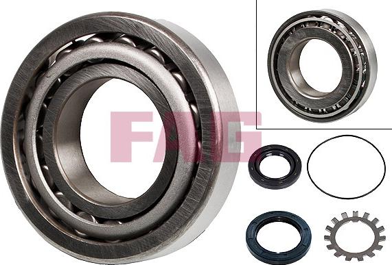 FAG 713 6157 00 - Kit cuscinetto ruota www.autoricambi360.it