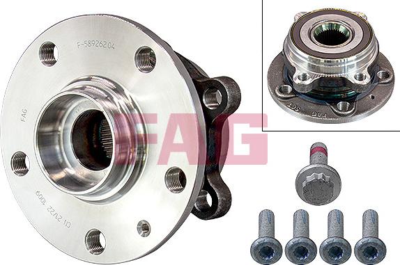 FAG 713 6110 80 - Kit cuscinetto ruota www.autoricambi360.it