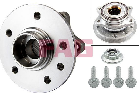 FAG 713 6111 00 - Kit cuscinetto ruota www.autoricambi360.it