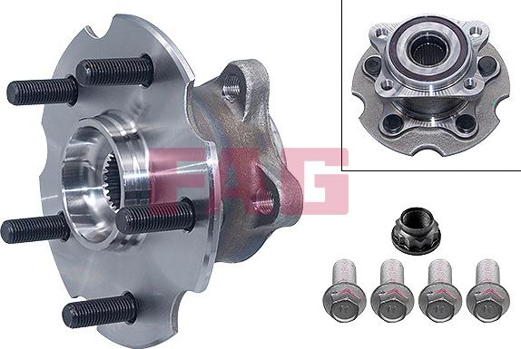FAG 713 6189 80 - Kit cuscinetto ruota www.autoricambi360.it