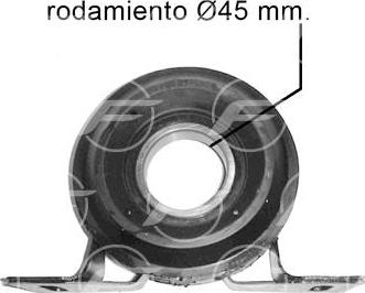 FARE 4025 - Supporto, Albero cardanico www.autoricambi360.it