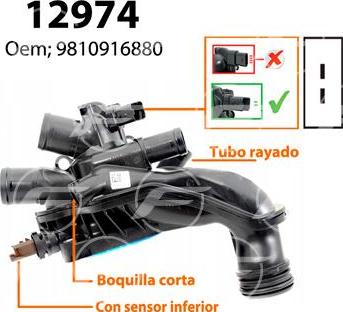 FARE 12974 - Termostato, Refrigerante www.autoricambi360.it