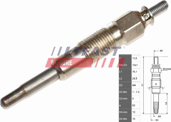 Fast FT82705 - Candeletta www.autoricambi360.it