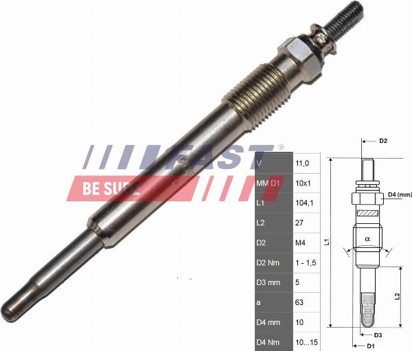 Fast FT82732 - Candeletta www.autoricambi360.it