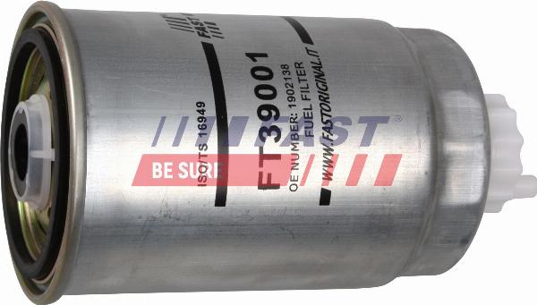 Fast FT39001 - Filtro carburante www.autoricambi360.it