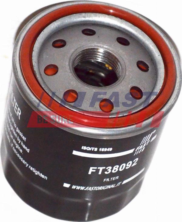 Fast FT38092 - Filtro olio www.autoricambi360.it