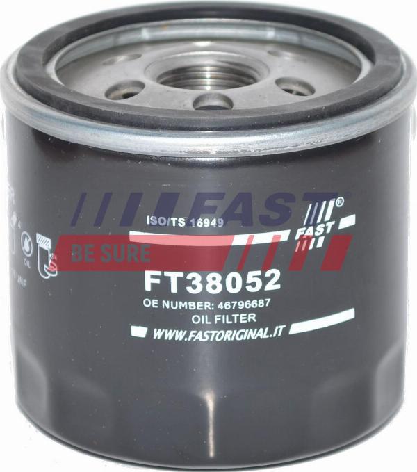 Fast FT38052 - Filtro olio www.autoricambi360.it