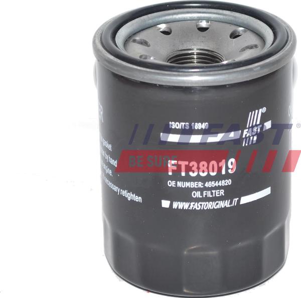 Fast FT38019 - Filtro olio www.autoricambi360.it