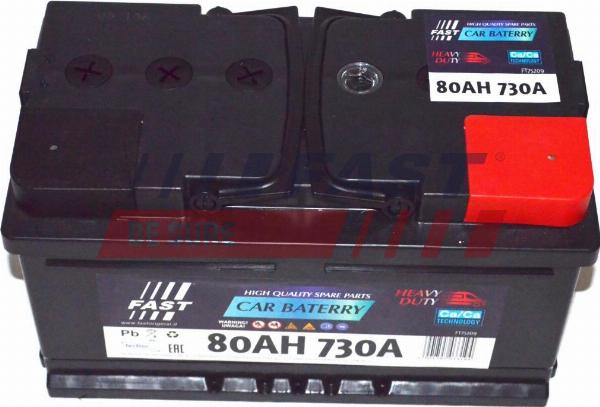 Fast FT75209 - Batteria avviamento www.autoricambi360.it