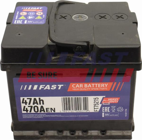 Fast FT75215 - Batteria avviamento www.autoricambi360.it
