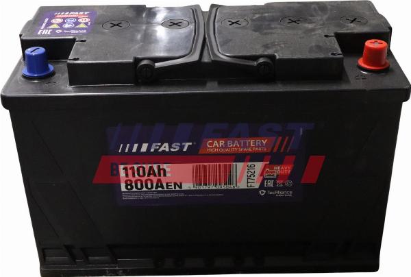 Fast FT75216 - Batteria avviamento www.autoricambi360.it